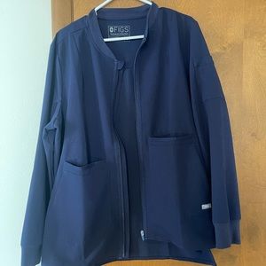 Figs Bellery scrub jacket